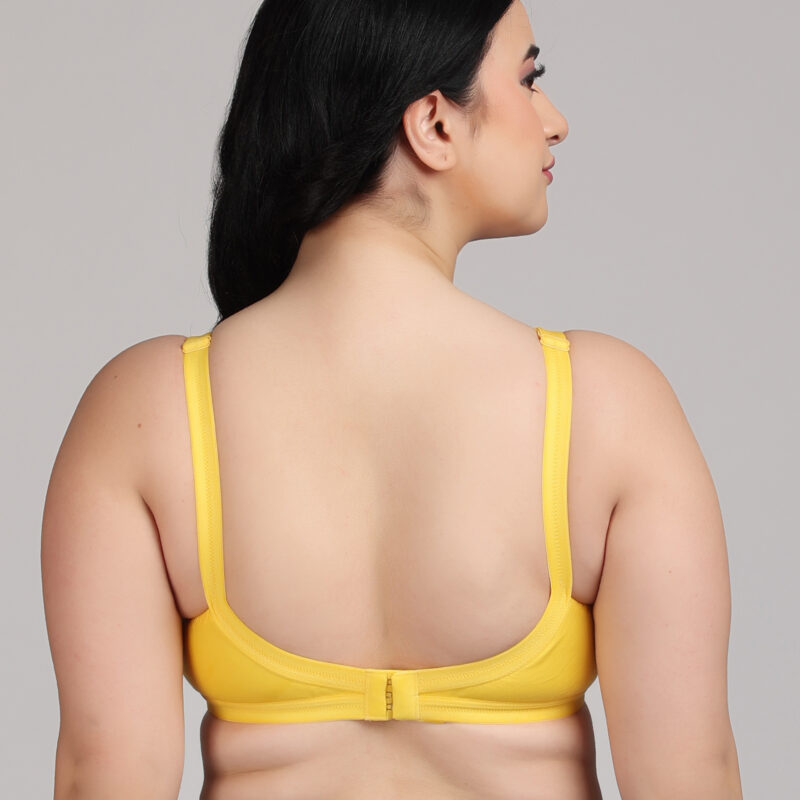 Zivok Cotton Yellow Bra – Airy Comfort with a Smooth Everyday Fit