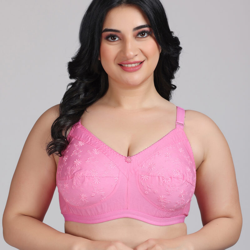 Cotton Pink Bra