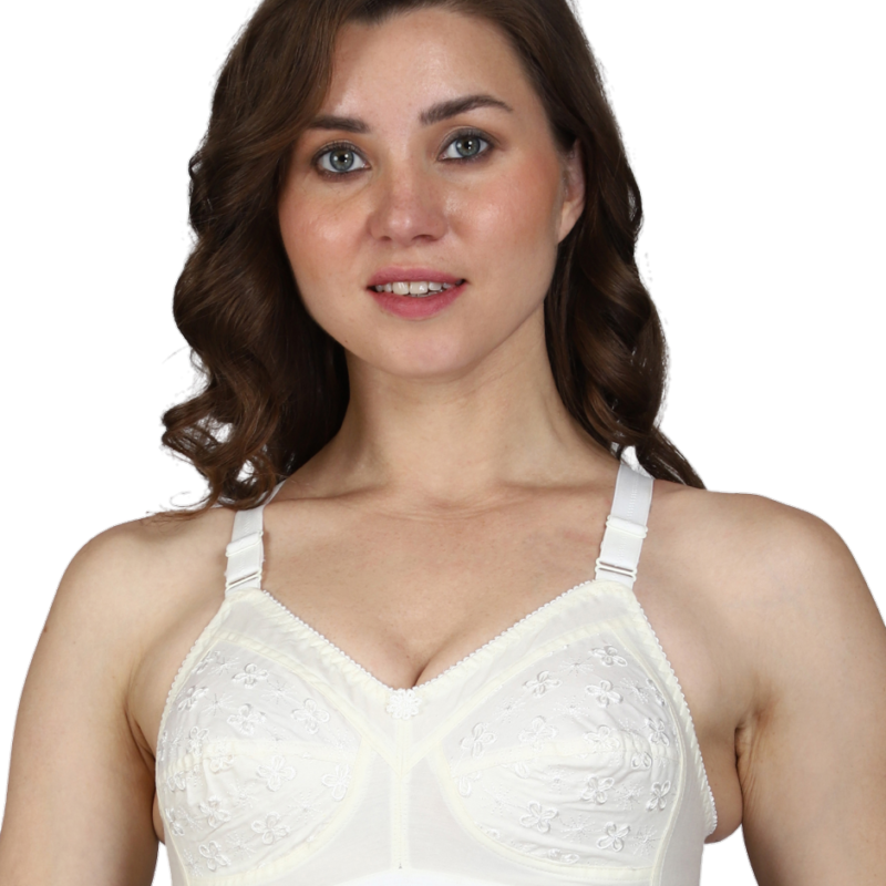 Cotton Bra Combo White Red Black | Pack of 3 Everyday Comfort Bras
