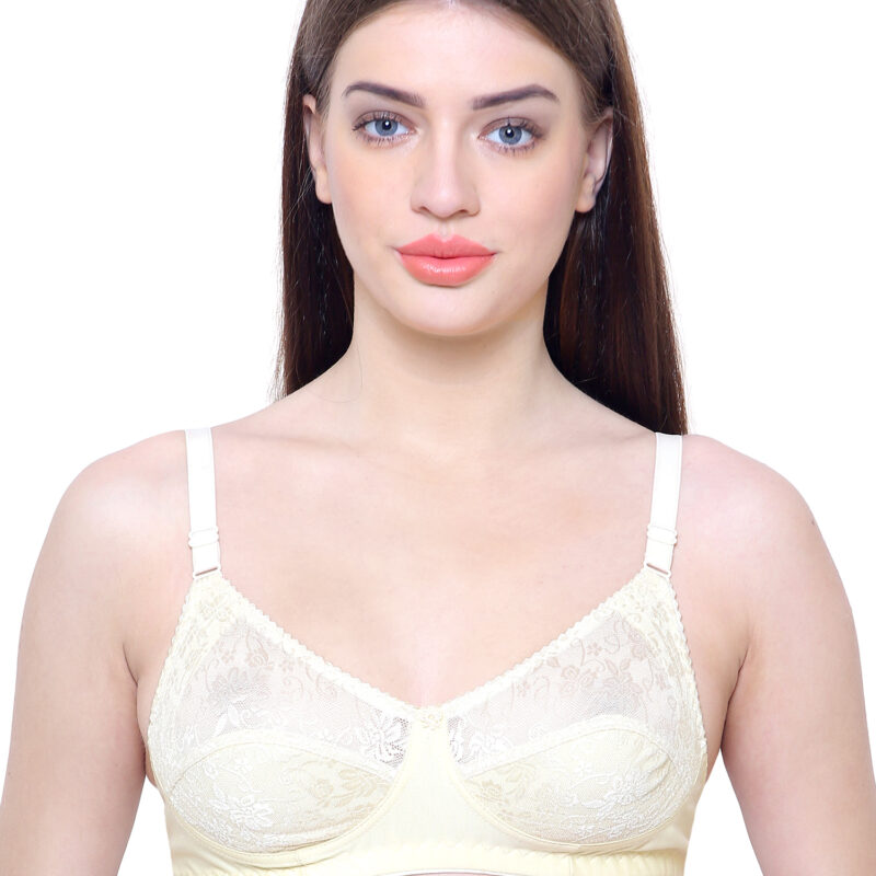 Nancy Combo Pack of 2 Bra (Red & Cream) – Value Innerwear Combo