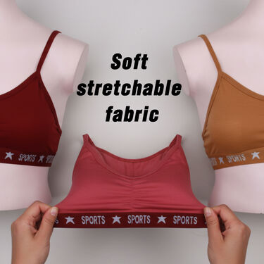 Pack Of 10 Daily Wear Sports Bra - Image 5